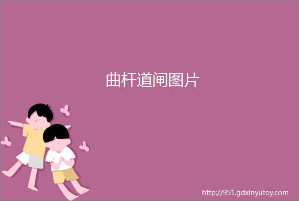 曲杆道闸图片