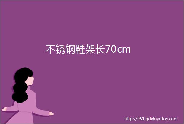 不锈钢鞋架长70cm