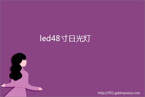 led48寸日光灯