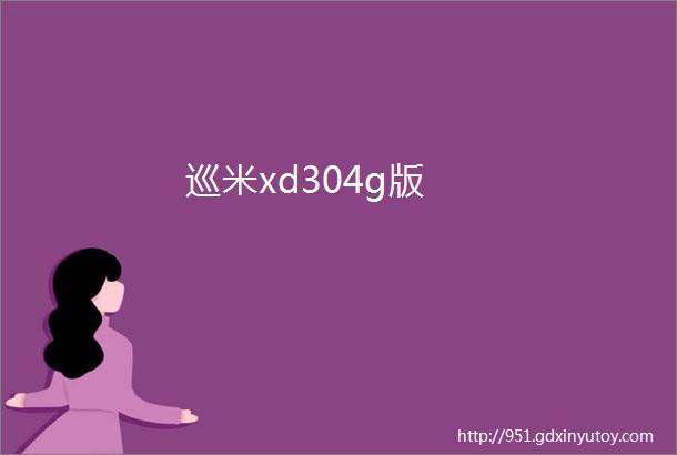 巡米xd304g版