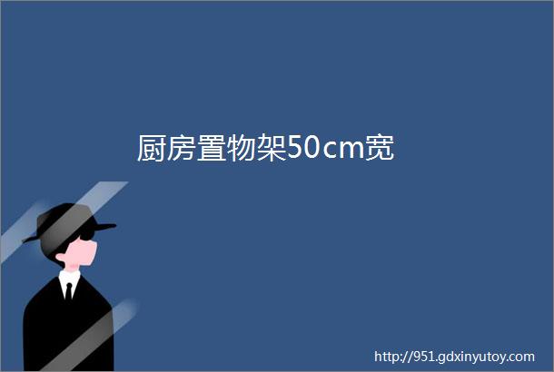 厨房置物架50cm宽