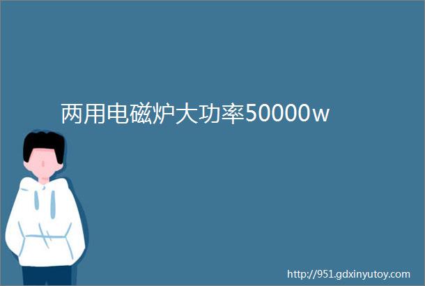 两用电磁炉大功率50000w