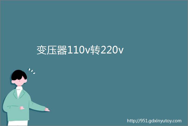 变压器110v转220v